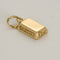 Pendentif Cartier - Pendentif lingot en or jaune 58 Facettes DADB-14