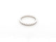 Bague 54 bague alliance americaine t 54 34 diamants 1.1ct or blanc 18k en 58 Facettes 266001