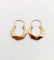 Boucles d'oreilles Boucles d'oreilles créoles Art Déco or jaune finement travaillées 58 Facettes A05362