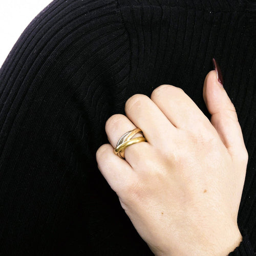 Bague CARTIER - Bague Trinity 3 ors classique 58 Facettes