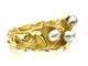 Bracelet GILBERT ALBERT. Bracelet or jaune 18K et perles 58 Facettes