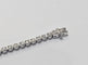 Bracelet Bracelet tennis en or blanc, diamant 2,46 ct, serti griffes tournées 58 Facettes Q399B
