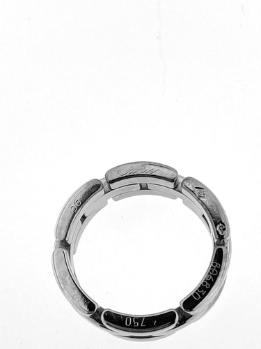 Bague 56 CARTIER - Bague Maillon Panthère flexible or blanc 58 Facettes