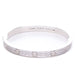 Bracelet CARTIER - Bracelet love or blanc pavé de diamants 58 Facettes 97699