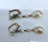 Boucles d'oreilles Boucles d’oreilles or perles diamants vers 1900 58 Facettes AB358
