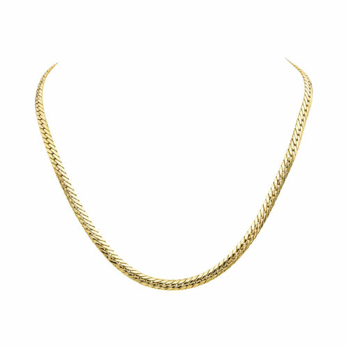 Collier Collier Maille anglaise Or jaune 58 Facettes 4824984CN