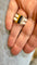 Bague 52 Bague Chanel Ultra or blanc et céramique 58 Facettes