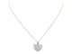 Collier collier BAGLIONI pendentif coeur serti 32 diamant 0.94ct 55 58 Facettes 268773