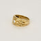 Bague Bague en Or jaune 18k Diamant 58 Facettes CHA0842
