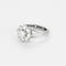 Bague 48 Bague en platine et diamants 58 Facettes LJ 25- 353