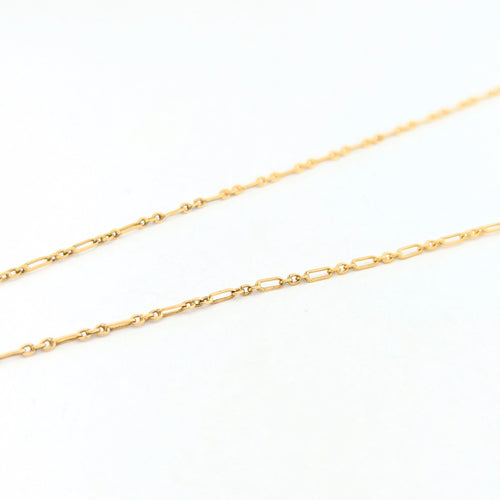 Collier Collier or jaune, diamants et émeraudes 58 Facettes 31198