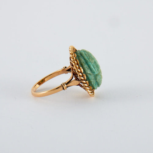 Bague 53.5 Bague Scarabée  Turquoise 58 Facettes