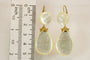Boucles d'oreilles Boucles d'oreilles anciennes en or et nacre 58 Facettes 7696