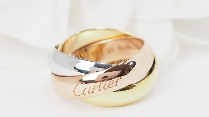 Bague 55 Bague Trinity 3 ors XL de Cartier 58 Facettes 32510