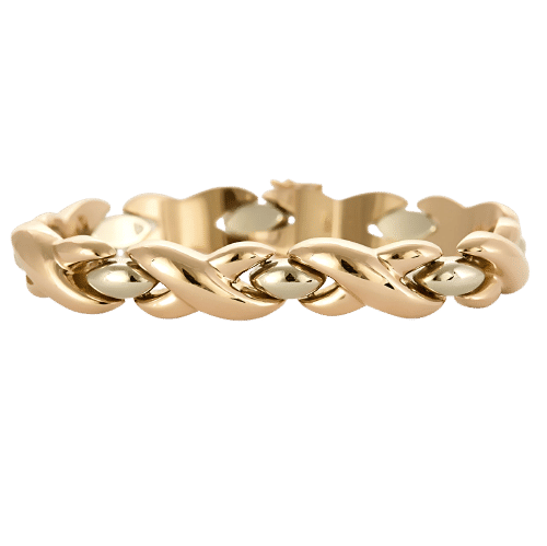 Bracelet Cartier Bracelet en  trois ors 58 Facettes B250656