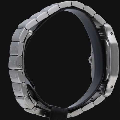 Montre Cartier Montre Santos Galbée Pm 58 Facettes MT42438