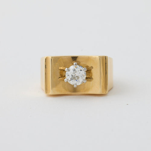 Bague 50 Bague diamant 1940 58 Facettes