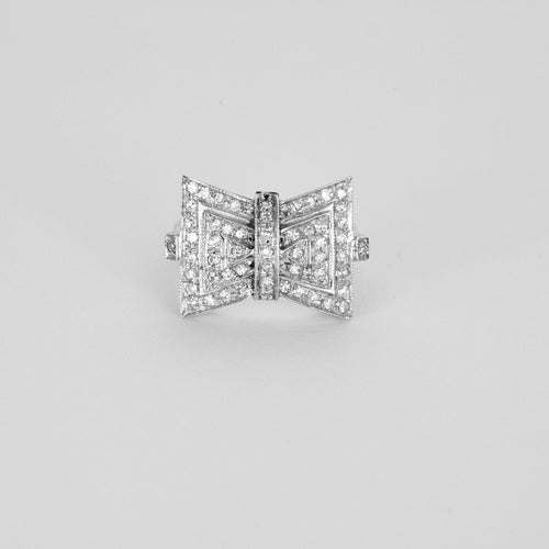51.5 Bague papillon diamants 58 Facettes 31300609