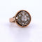Bague 54 BAGUE ANTIQUE EN OR ROSE AVEC DIAMANTS 58 Facettes