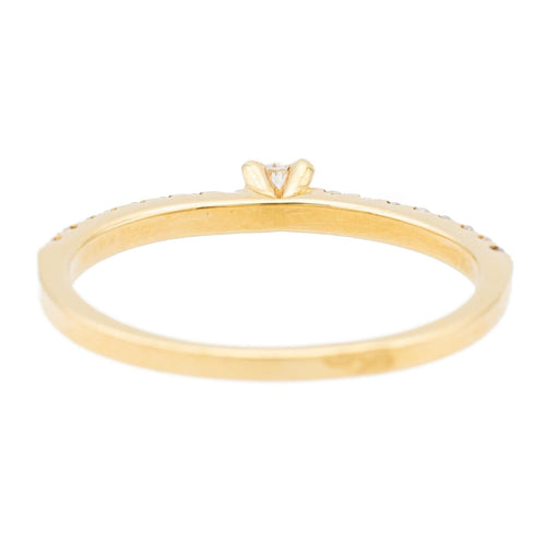 Bague 53 Bague Solitaire Or jaune Diamant 58 Facettes 578723RV