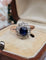 Bague 51,5 Bague Marguerite Or rose, Platine, Saphir, Diamants 58 Facettes 387