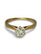 Bague 56 Solitaire or jaune et diamant 0,90 ct 58 Facettes 75101