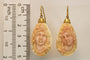 Boucles d'oreilles Boucles d'oreilles en or avec camées de corail antiques 58 Facettes 7664