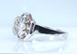 Bague 57 Bague or blanc, diamant 1,95 carat, époque ART DECO 58 Facettes AB654