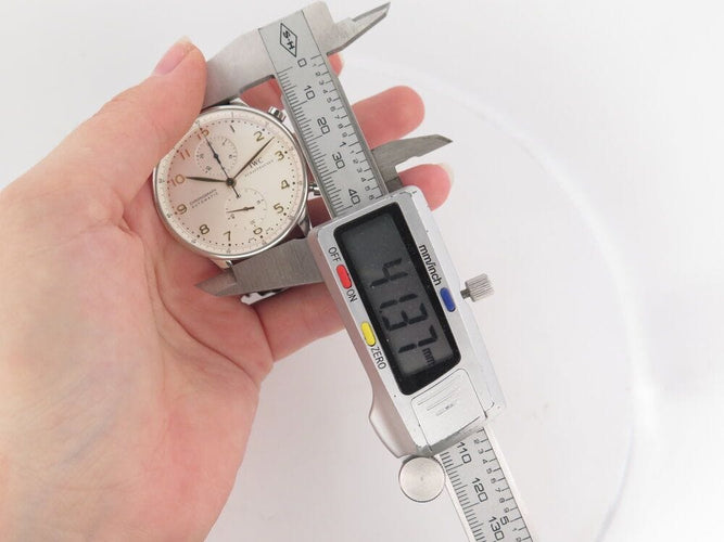 Montre montre IWC portugieser chrono acier 41 mm chronographe automatique 58 Facettes 268879