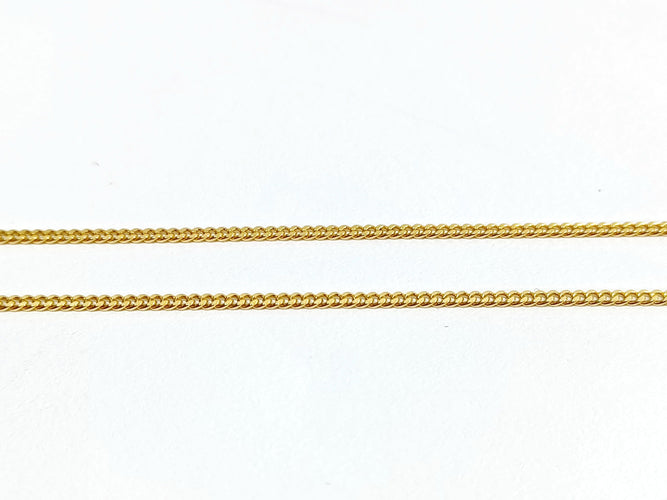 Collier Chaine Or jaune Maille Gourmette 58 Facettes