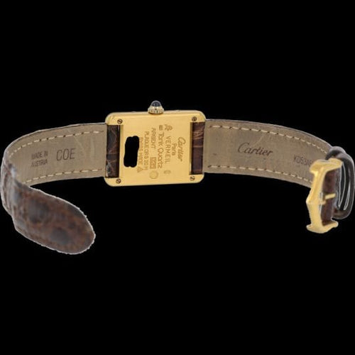 Montre Cartier Montre Tank Vermeil 58 Facettes MT41714