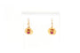 Boucles d'oreilles Boucles d'oreilles Art Déco or jaune et rubis de synthèse 58 Facettes 22472