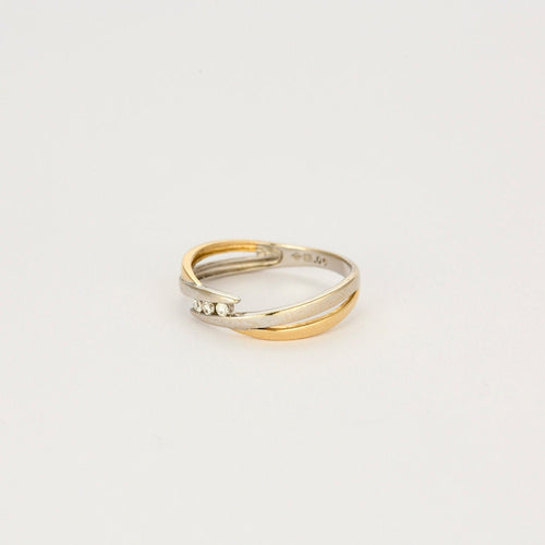 Bague Bague Union 2 ors et diamants 58 Facettes LP1037/12