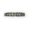 Bague 54 Bague or blanc & 10 diamants 58 Facettes 149057001