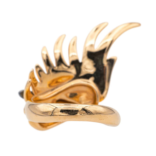 Bague 52 Boucheron Bague Cypris Or rose, Or noir Diamant 58 Facettes 4124278RV