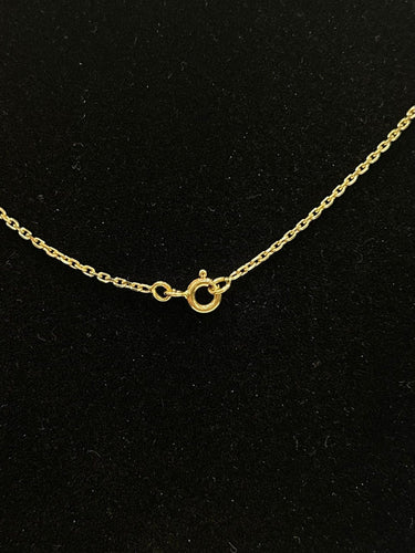 Collier Chaine maille forçat diamantée 58 Facettes LP566