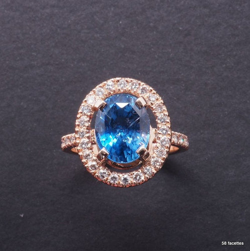 Bague 50 Bague saphir 58 Facettes 4002