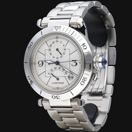 Montre Cartier Montre Pasha Gmt Power Reserve 58 Facettes MT42145