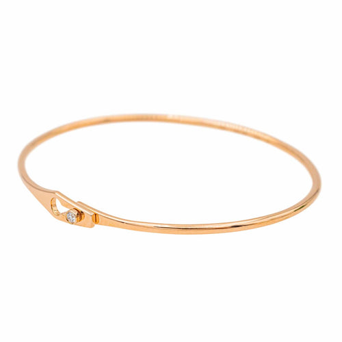 Bracelet Dinh Van Bracelet Serrure Or rose Diamant 58 Facettes 3824009CN