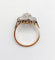 Bague 54 Bague marguerite or jaune, platine et diamants taille ancienne (circa 1920) 58 Facettes A05474