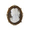 Broche Broche - Or, Camée Agate, Demi-Perles 58 Facettes 250051SP