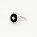 Bague 53 Bague style Art Déco onyx diamant 58 Facettes