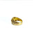 Bague 54 Bague saphir et diamants en or jaune 18 carats 58 Facettes