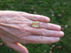 Bague 55 Bague cocktail citrine 13 carats en or rose 14 carats 58 Facettes