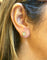 Boucles d'oreilles Puces d’oreilles en or jaune 18 carats et diamants 58 Facettes