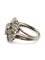Bague 58 Bague ancienne or blanc et diamants 0,90 ct 58 Facettes