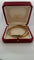 Pulseira Cartier Trinity modelo grande 3 ouros 