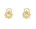 Boucles d'oreilles Boucles d'oreilles en or jaune serties de diamants de 1,16 ct 58 Facettes 13045