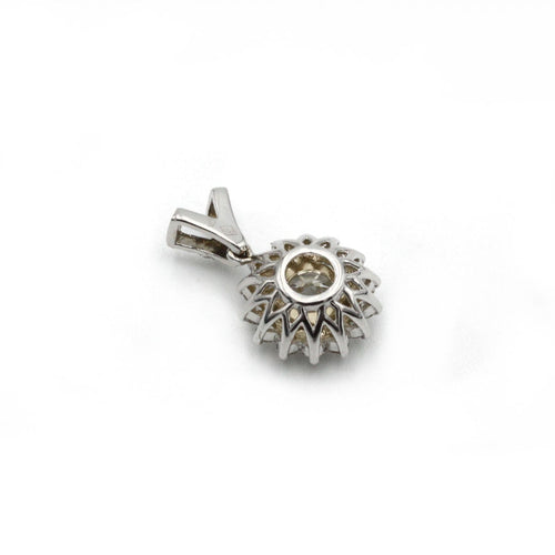 Pendentif Pendentif - Or blanc et diamants 58 Facettes 1141