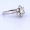 Bague 54 Bague ancienne en or blanc avec diamants 58 Facettes